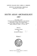 South Asian Archaeology ...