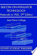 Silicon on Insulator Technology  Materials to VLSI Book