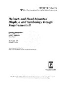 Helmet- and Head-mounted Displays and Symbology Design Requirements