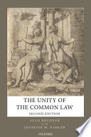 The Unity Of The Common Law