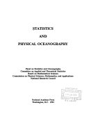 Statistics and Physical Oceanography Book