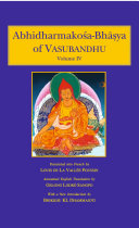 Abhidharmakosa-Bhasya of Vasuandhu