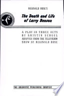 The Death and Life of Larry Benson Book