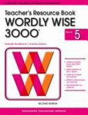 WORDLY WISE 3000 BOOK  5  TEACHER S GUIDE  Wordly Wise 3000           Book