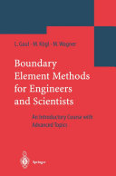 Read Pdf Boundary Element Methods for Engineers and Scientists
