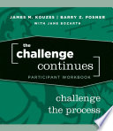 The Challenge Continues  Participant Workbook