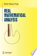Real Mathematical Analysis Book