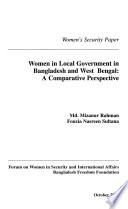 Women in Local Government in Bangladesh and West Bengal