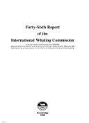 Report of the International Whaling Commission