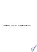 Solar Energy  Engineering of Solar Energy Systems