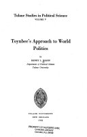 Toynbee's Approach to World Politics