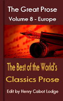 The Best of the World's Classics prose Volume 8