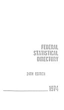 Directory of Statisticians of the United States Government