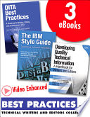 Best Practices for Technical Writers and Editors  Video Enhanced Edition  Collection 