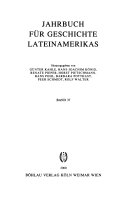 Jahrbuch f  r Geschichte Lateinamerikas