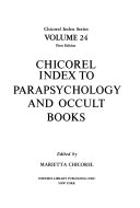 Chicorel Index to Parapsychology and Occult Books