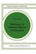 Reference to Abstract Objects in Discourse