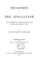 The Doctrine of the Apocalypse