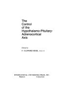 The Control of the Hypothalamo pituitary adrenocortical Axis