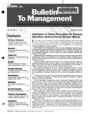 Bulletin to Management