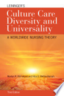 Leininger s Culture Care Diversity and Universality