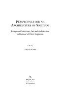Perspectives for an architecture of solitude: essays on ...