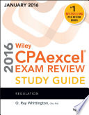 Wiley CPAexcel Exam Review 2016 Study Guide January