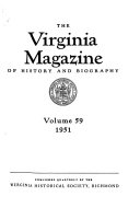 The Virginia Magazine Of History And Biography