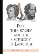 Pope, the Odyssey and the Ontology of Language Pdf/ePub eBook