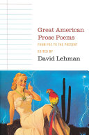 Great American Prose Poems