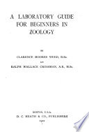 A Laboratory Guide for Beginners in Zoology Book