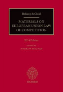 Bellamy and Child: Materials on European Union Law of Competition