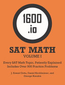 1600 io SAT Math Volume I Book