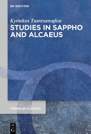 Studies in Sappho and Alcaeus Pdf/ePub eBook