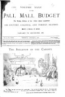 The Pall Mall Budget