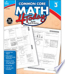 Common Core Math 4 Today  Grade 3 Book