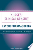 Nurses  Clinical Consult to Psychopharmacology Book PDF