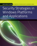 Security Strategies in Windows Platforms and Applications