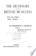 The Dictionary of British Musicians