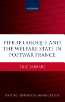 Pierre Laroque and the Welfare State in Postwar France Pdf/ePub eBook