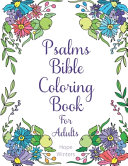 Psalms Bible Coloring Book For Adults