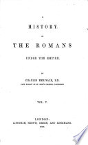 A History of the Romans under the Empire
