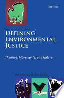 Defining Environmental Justice Book