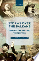 Storms over the Balkans during the Second World War Book