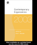 Contemporary Ergonomics 2003