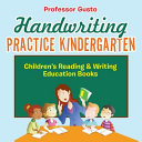 Handwriting Practice Kindergarten Book