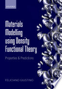 Materials Modelling using Density Functional Theory Book