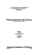 Polarized Proton Ion Sources