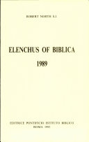 Elenchus of Biblica