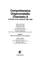 Comprehensive Organometallic Chemistry II